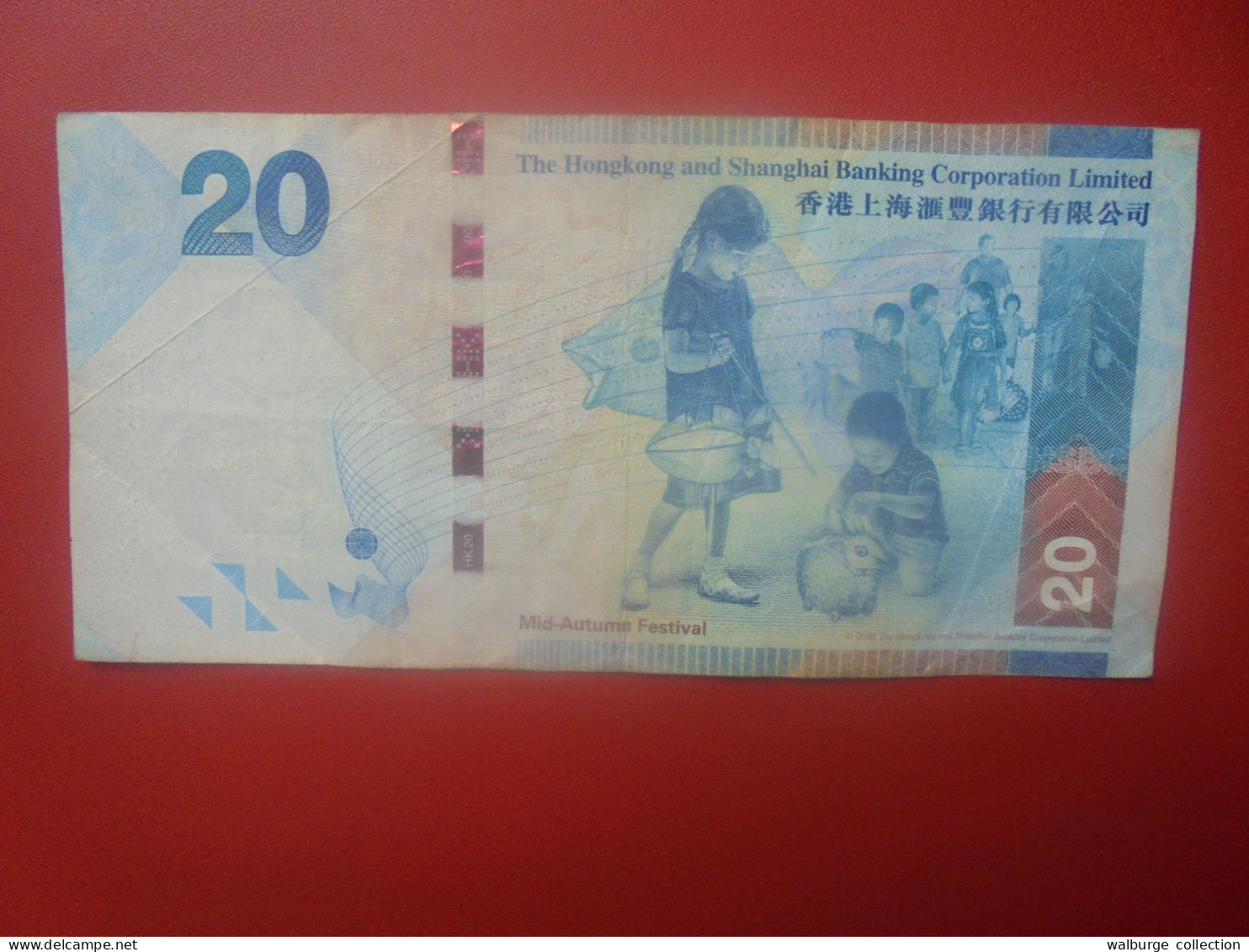 HONG KONG 20$ 2013 Circuler (B.33) - Hongkong