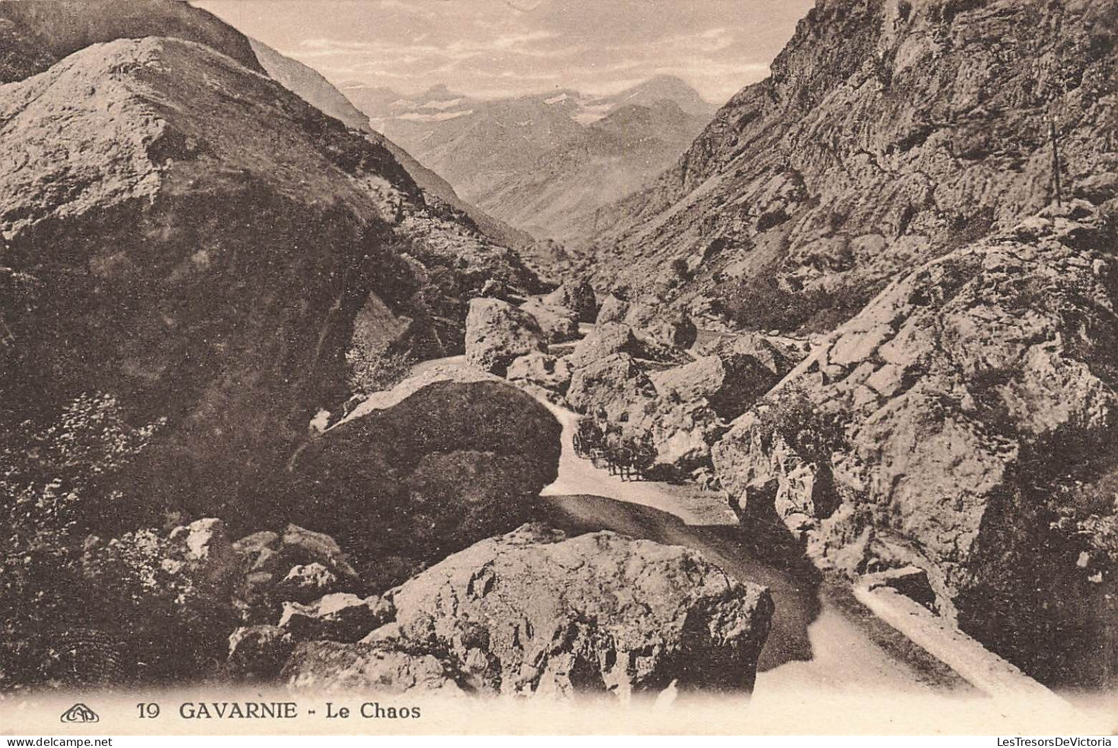 FRANCE - Gavarnie - Le Chaos - Carte Postale Ancienne - Gavarnie