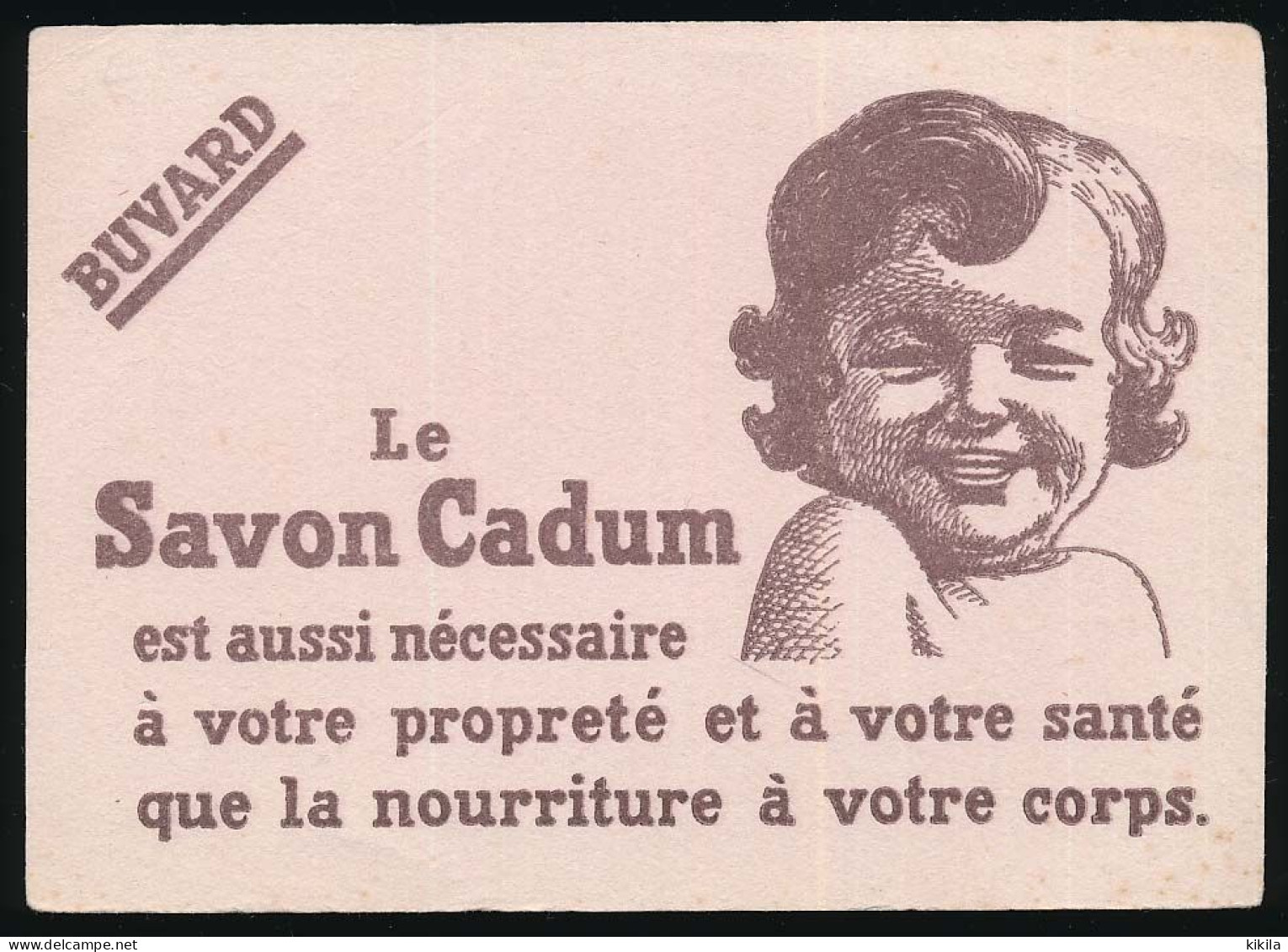 Buvard 16 X 11,4 Le Savon CADUM Bébé - Profumi & Bellezza