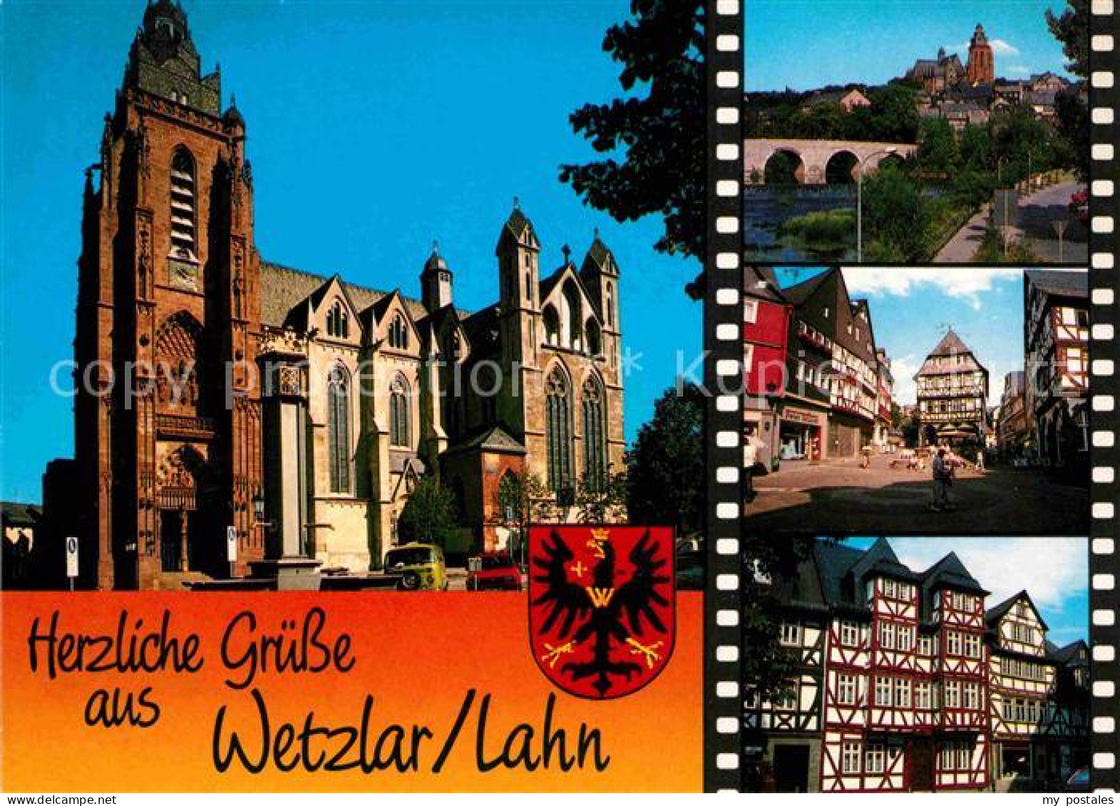 72793285 Wetzlar Dom Altstadt Lahnbruecke Eisenmark Jerusalemhaus Wetzlar - Wetzlar