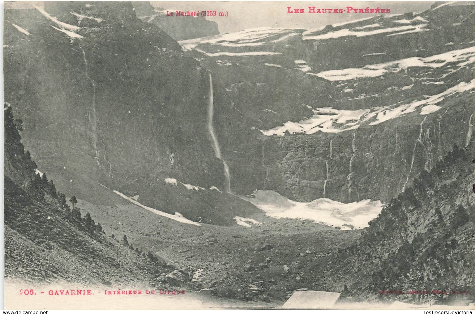 FRANCE - Gavarnie - Intérieur Du Cirque - Carte Postale Ancienne - Gavarnie