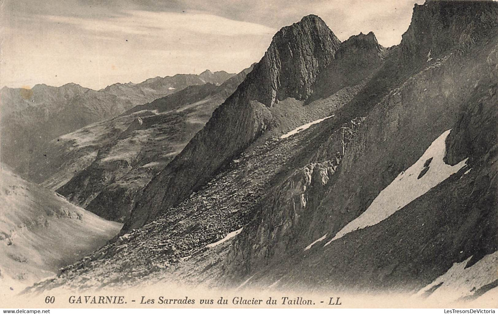 FRANCE - Gavarnie - Les Sarrades Vus Du Glacier Du Taillon - Carte Postale Ancienne - Gavarnie