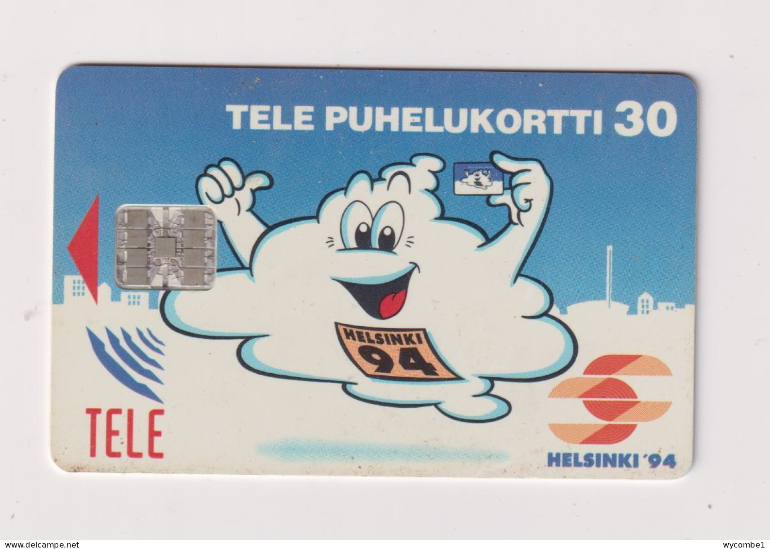 FINLAND - Athletics Helsinki 94 Chip Phonecard - Finland