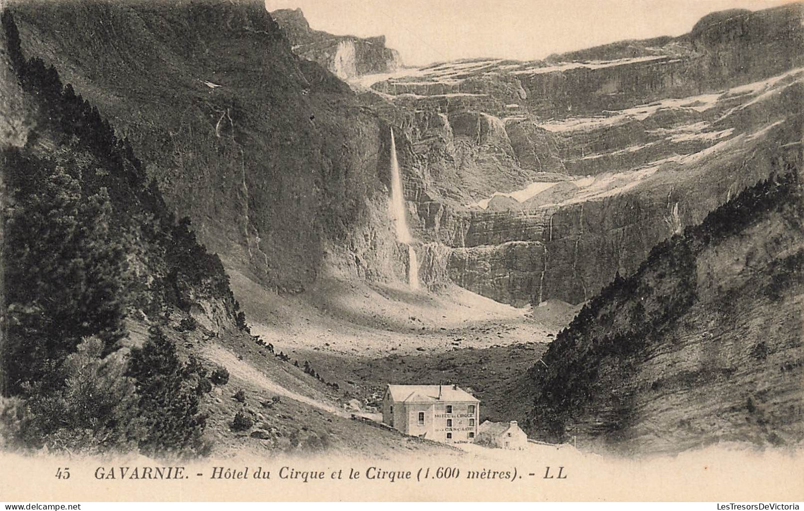 FRANCE - Gavarnie - Hôtel Du Cirque Et Cirque - Carte Postale Ancienne - Gavarnie