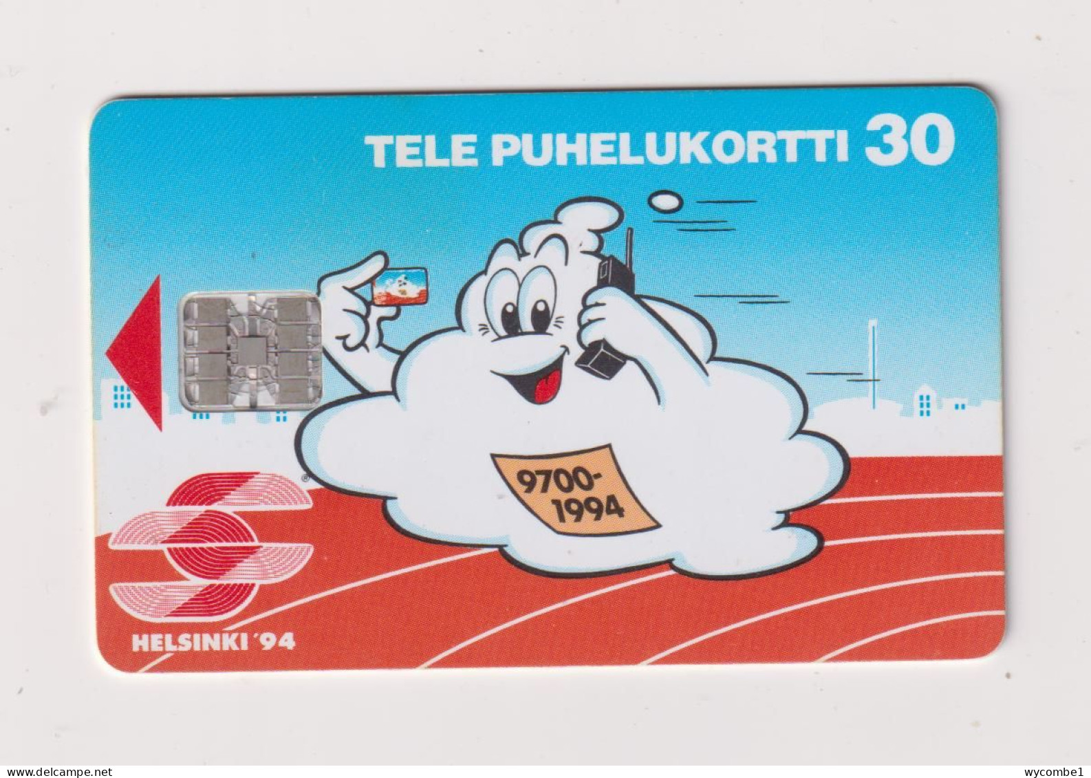 FINLAND - Athletics Helsinki 94 Chip Phonecard - Finlande