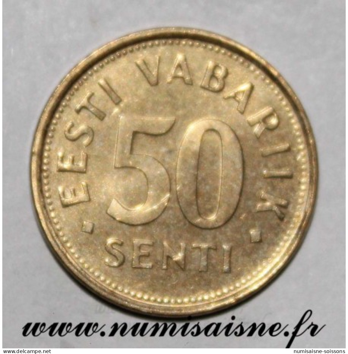 ESTONIE - KM 24 - 50 SENTI 1992 - SPL - Estonia