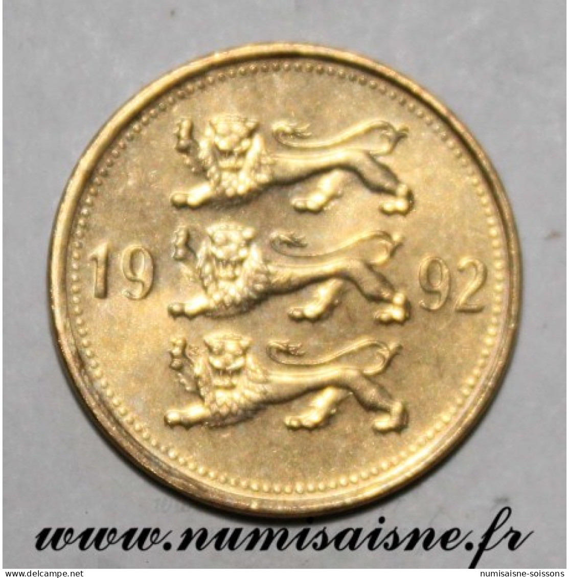 ESTONIE - KM 24 - 50 SENTI 1992 - SPL - Estonia