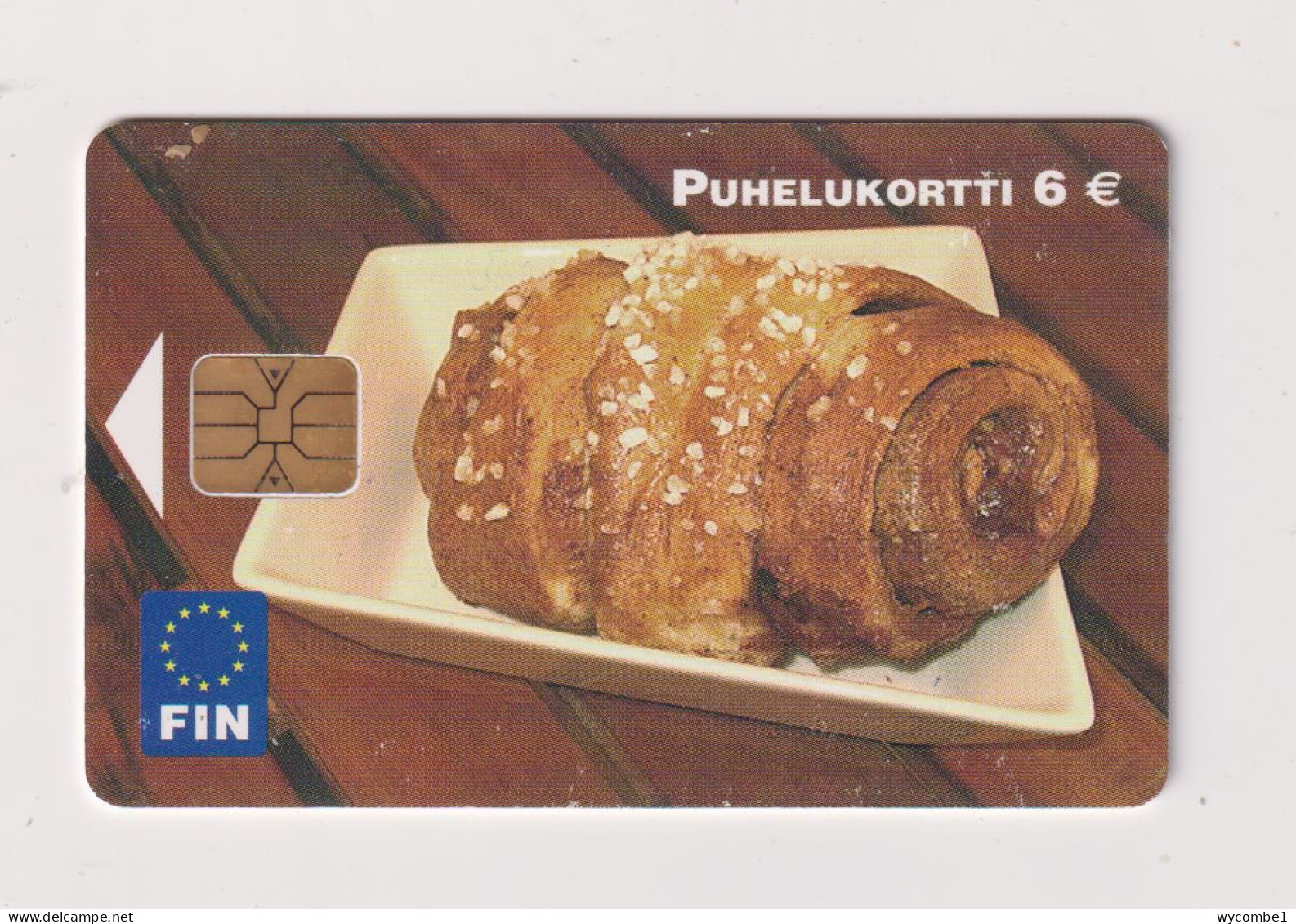 FINLAND - Cinnamon Roll Chip Phonecard - Finland