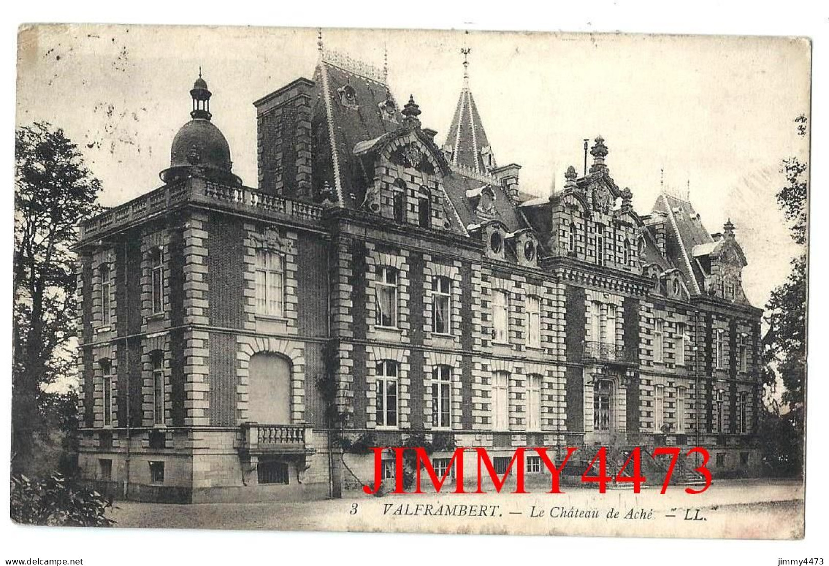 CPA - VALFRAMBERT En 1910 - Le Château De Aché ( Canton De Damigny Orne ) L L  N° 3 - Damigny