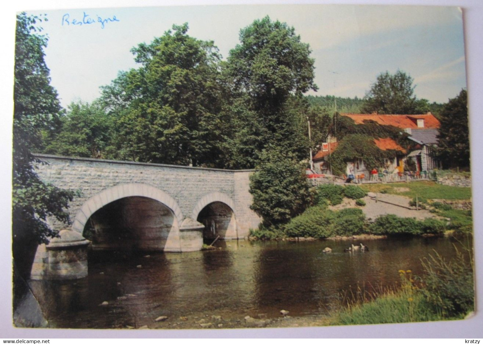 BELGIQUE - LUXEMBOURG - TELLIN - RESTEIGNE - Parc Des Brulins - Café "Les Terrasses De La Lesse" - Tellin