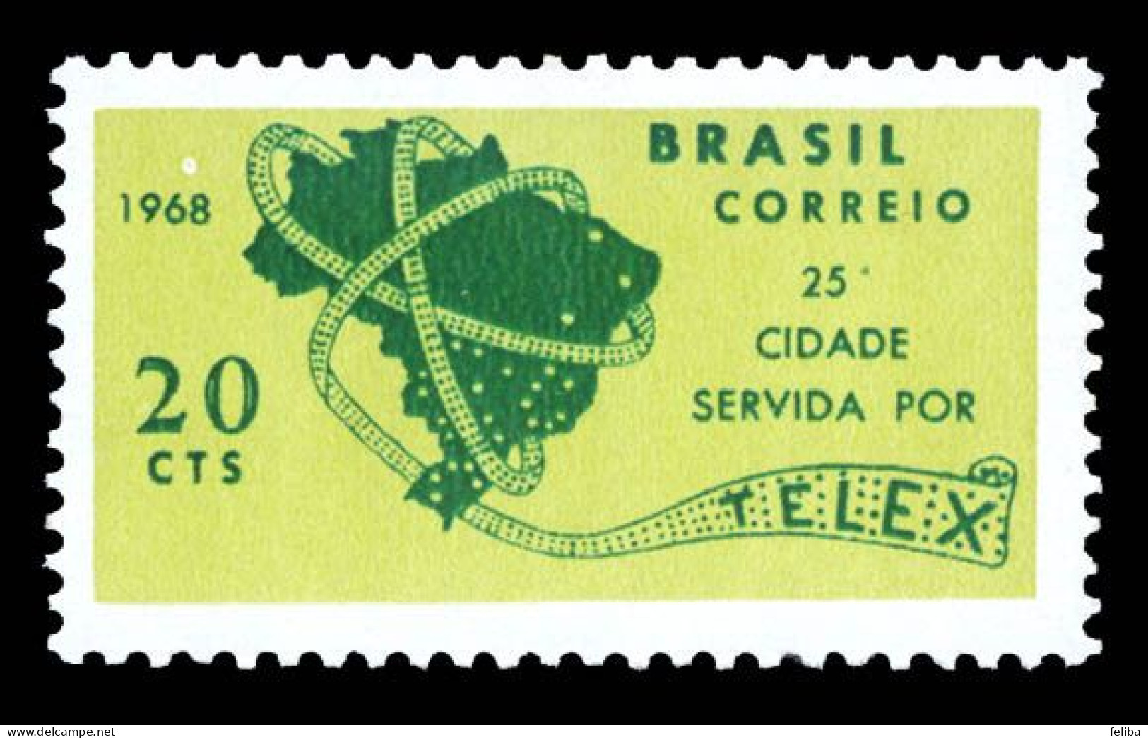 Brazil 1968 Unused - Unused Stamps
