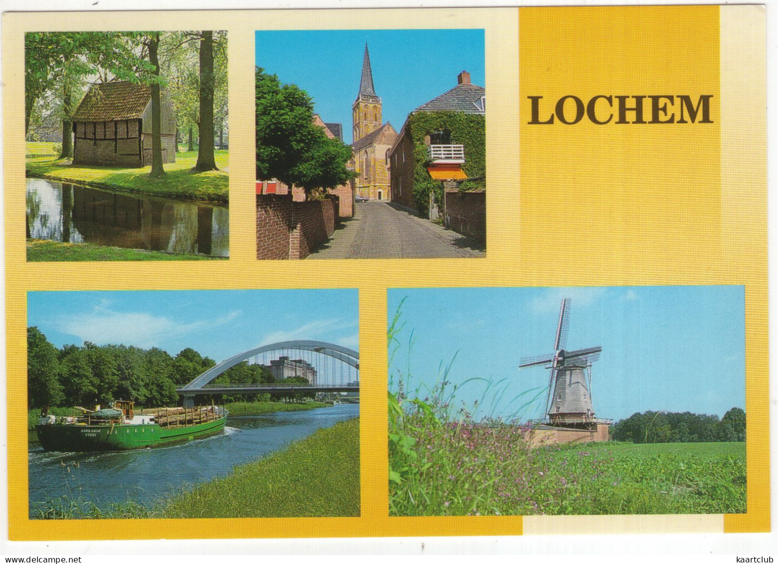 Lochem - (Nederland/Holland) - O.a. Molen, Binnenvaartschip - Lochem