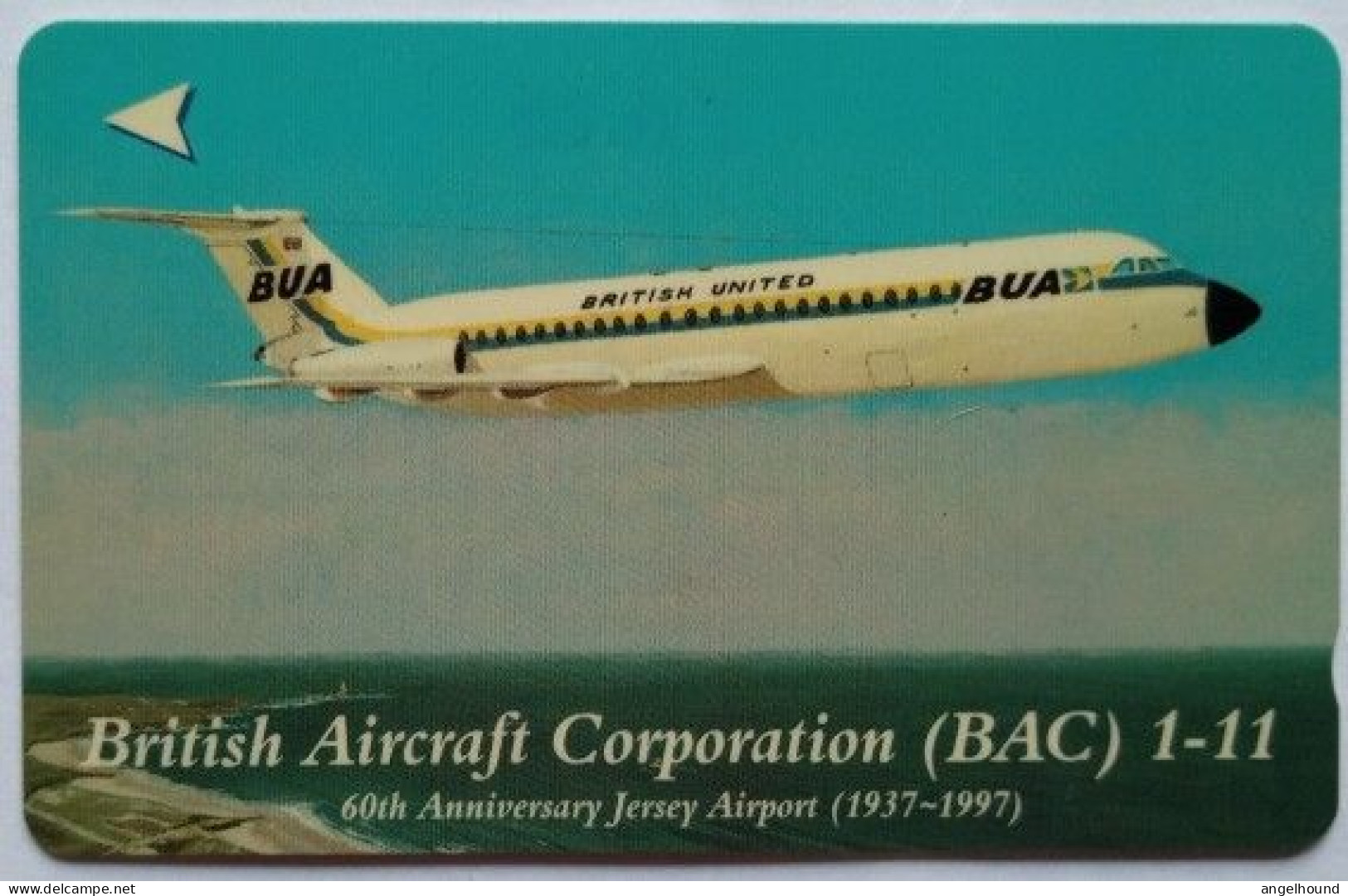 Jersey £5 GPT 55JERD  - British Aircraft Corporation ( BAC ) 1-11 - [ 7] Jersey Und Guernsey