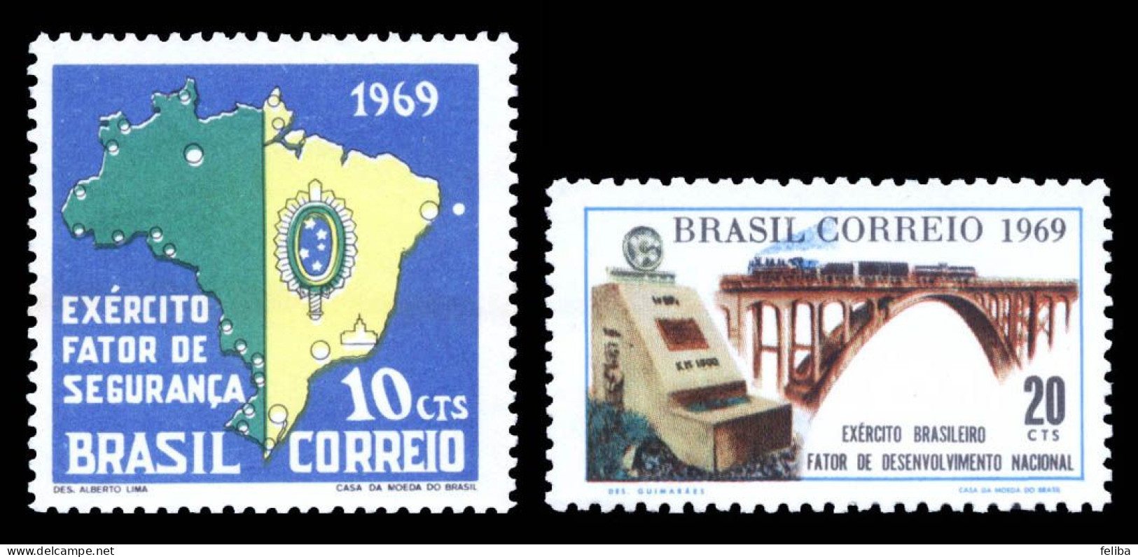 Brazil 1969 Unused - Neufs