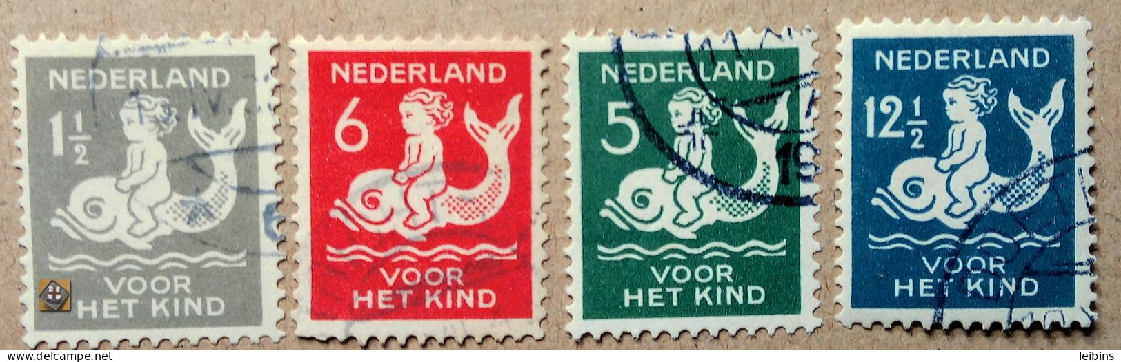 1929 Niederlande Mi.229-232 A /o - Used Stamps