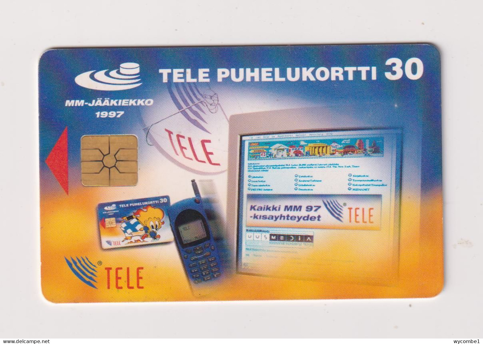 FINLAND - MM Jaakiekko 1997 Chip Phonecard - Finland