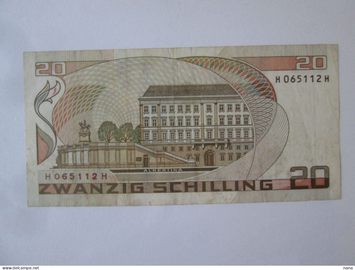 Austria 20 Schilling 1986 Banknote See Pictures - Oesterreich