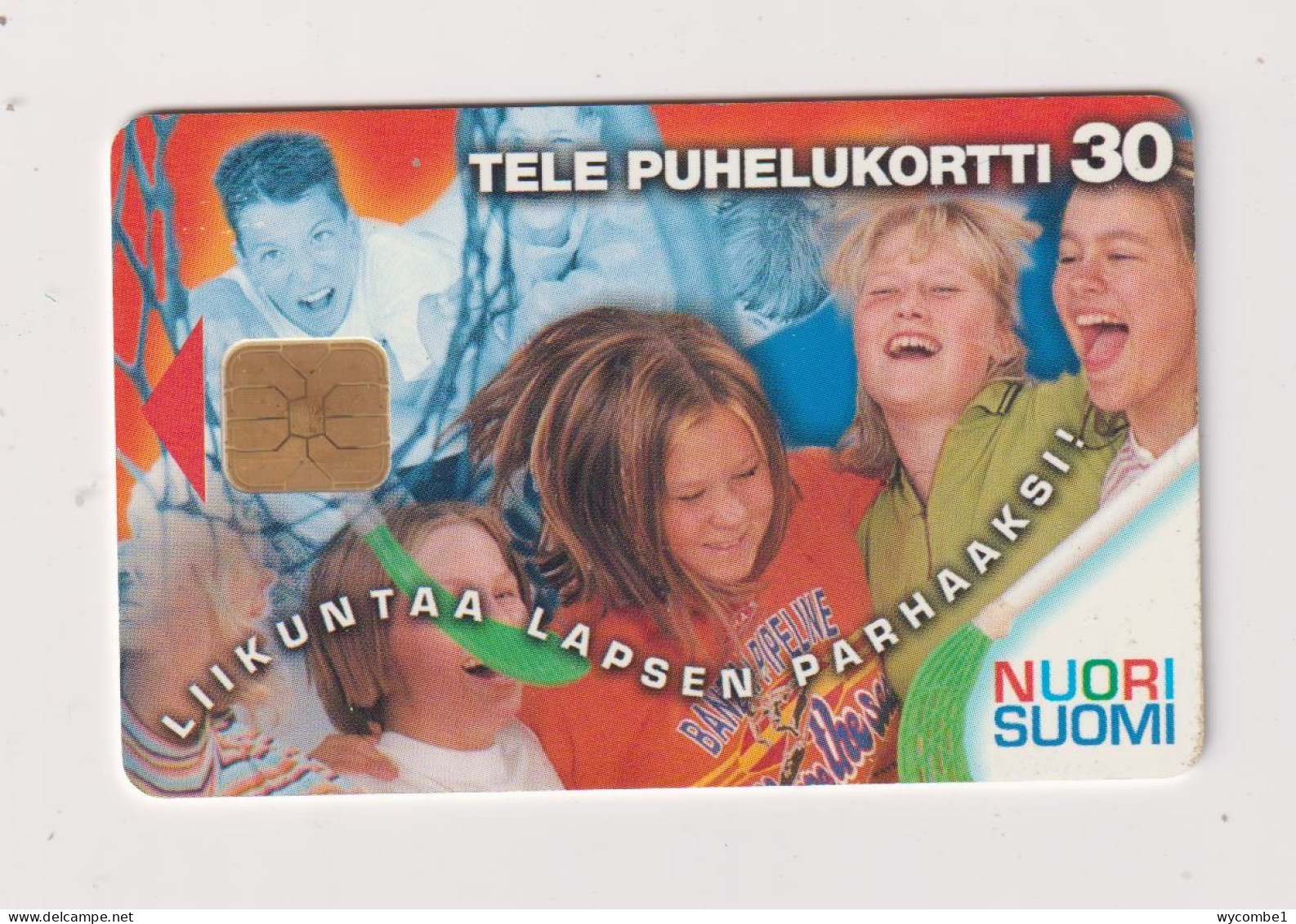 FINLAND - Liikuntaa Lapsen Chip Phonecard - Finland