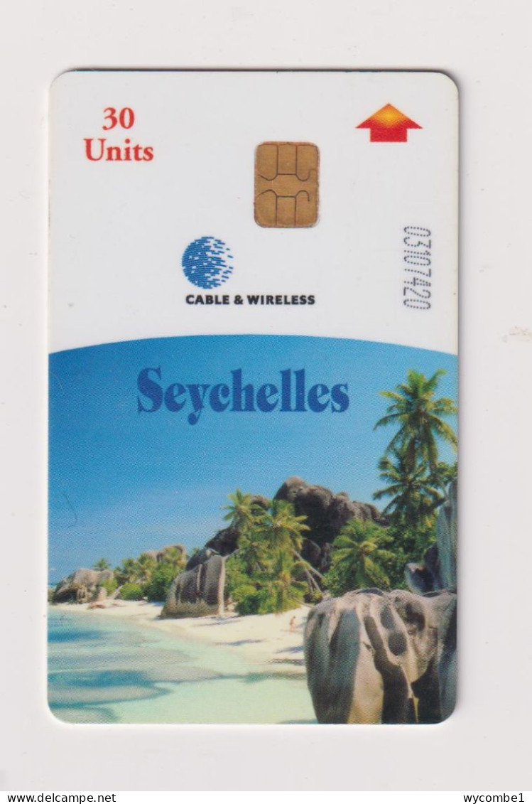 SEYCHELLES - Beach Chip Phonecard - Seychelles