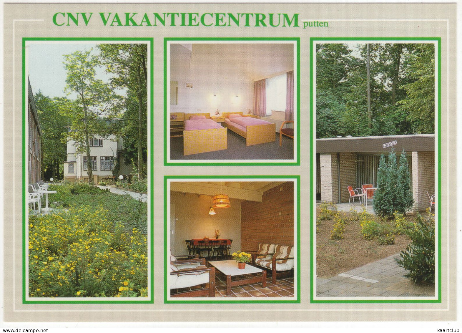 Putten - CNV Vakantiecentrum, Harderwijkerstraat 14 - (Nederland/Holland) - Vakantie- En Konferentiecentrum - Putten