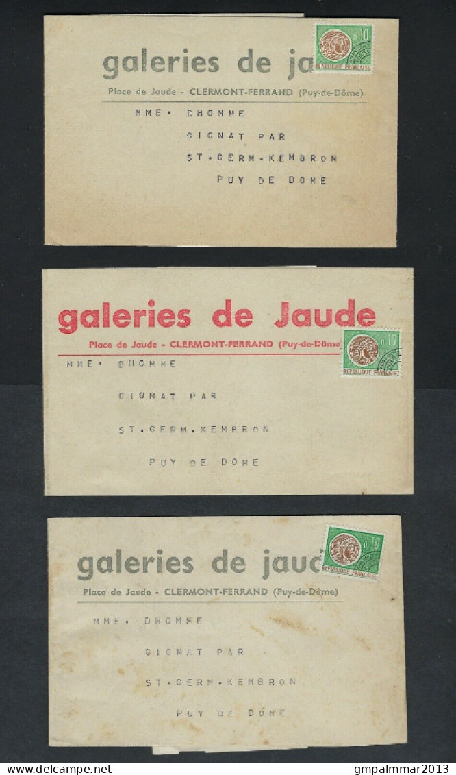 PREO FRANCE 5 WRAPPERS GALERIES DE JAUDE , Details & état Voir 2 Scans . LOT 261 - Other & Unclassified