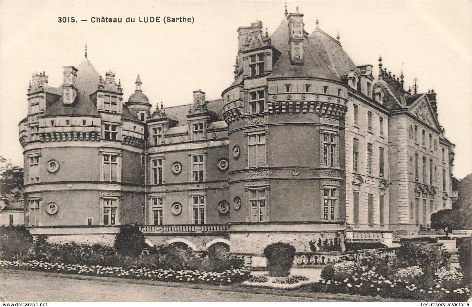 FRANCE - Lude - Vue Générale Du Château - Carte Postale Ancienne - Other & Unclassified