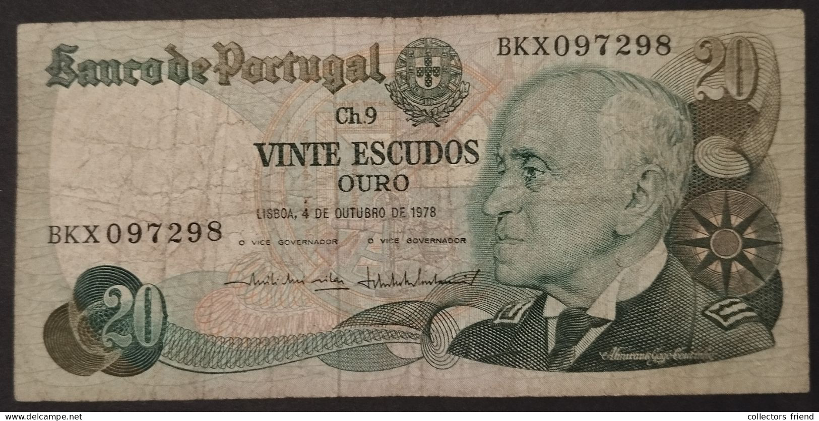 PORTUGAL 20 ESCUDOS 1978 - Portugal