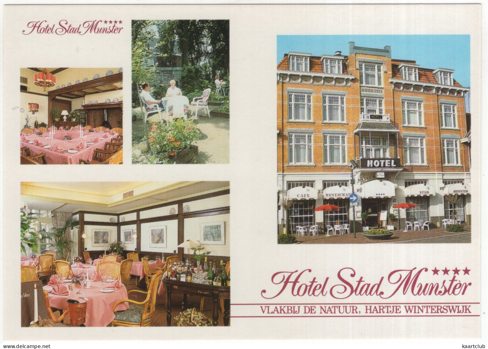 Winterswijk - Hotel - Restaurant 'Stad Munster', Markt 11  - (Nederland/Holland) - In- & Exterieur - Winterswijk