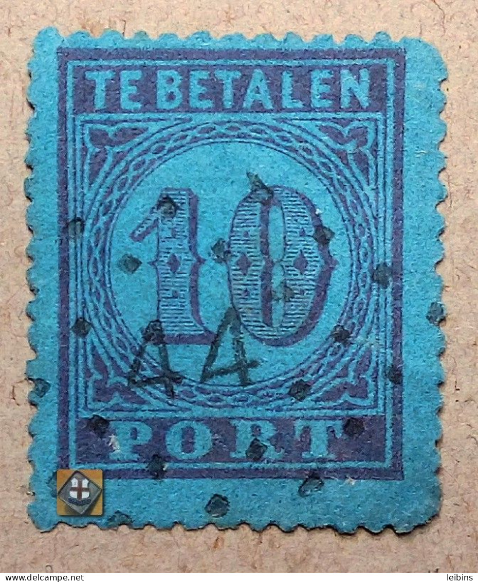 1870 Niederlande Mi.2 A /o - Portomarken