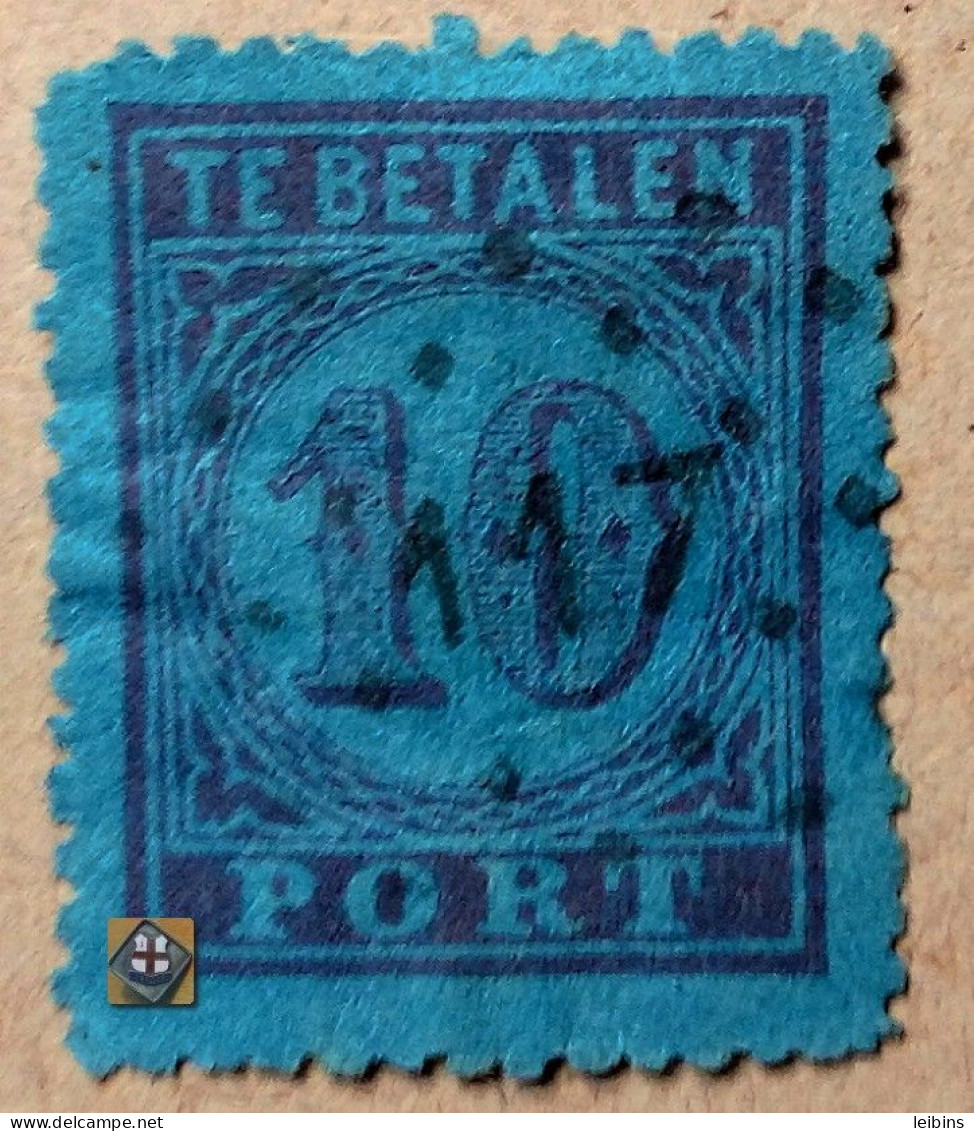 1870 Niederlande Mi.2 A /o - Portomarken