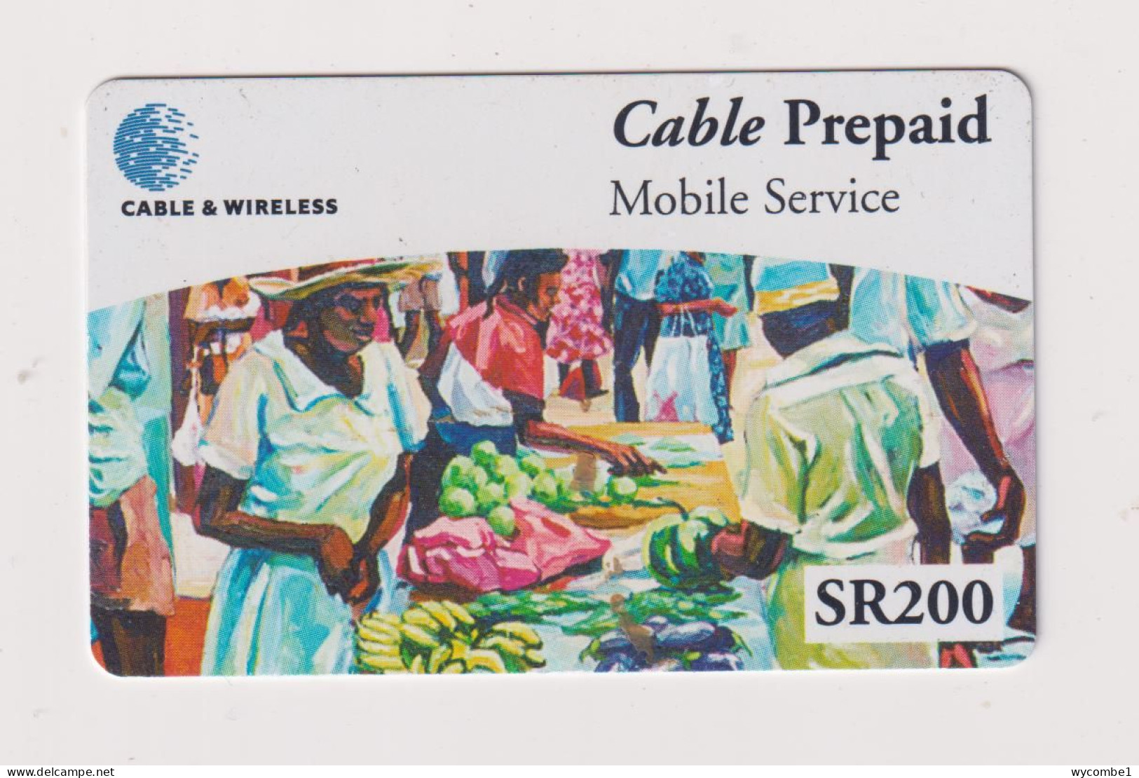 SEYCHELLES - Fruit Market Remote Phonecard - Sychelles