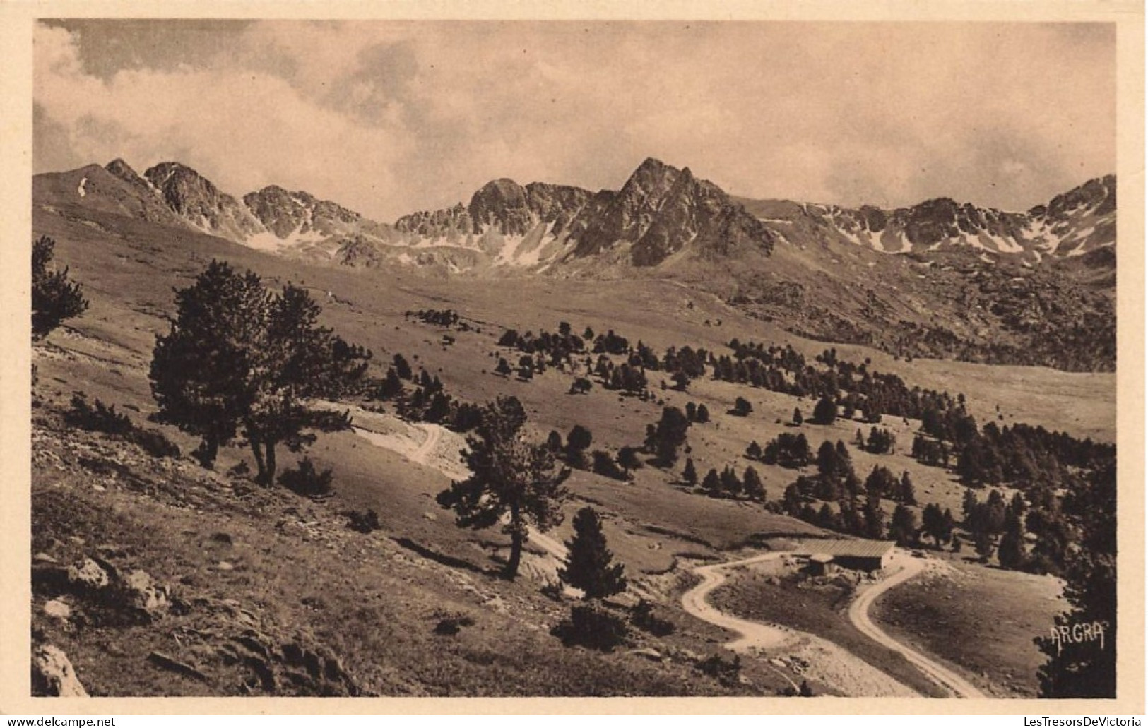 ANDORRE - Route D'Andorre - Vue Sur Le Cirque Des Pessons - Carte Postale Ancienne - Andorra