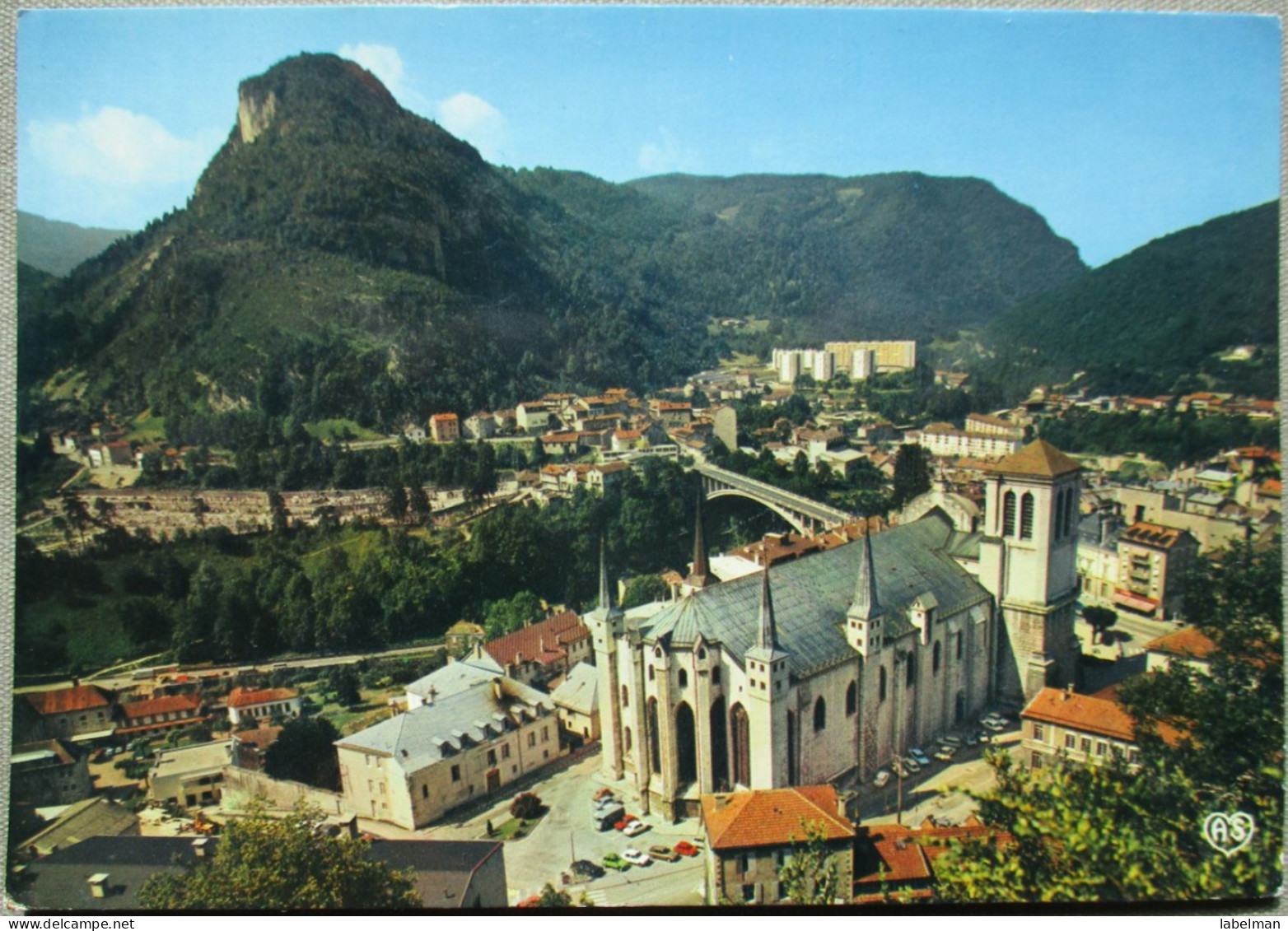 FRANCE SAINT CLAUDE CATHEDRAL PIPE PLACE POSTCARD CARTE POSTALE ANSICHTSKARTE POSTKARTE CARTOLINA CARD - Dampierre-sur-Boutonne