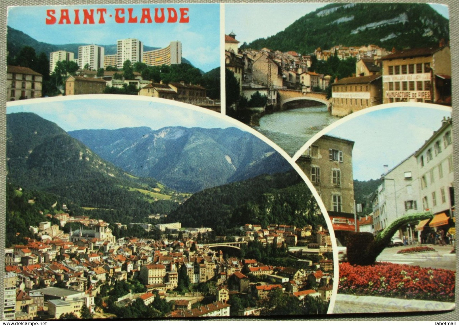 FRANCE SAINT CLAUDE CATHEDRAL PIPE WORLD PLACE POSTCARD CARTE POSTALE ANSICHTSKARTE POSTKARTE CARTOLINA CARD - Dampierre-sur-Boutonne