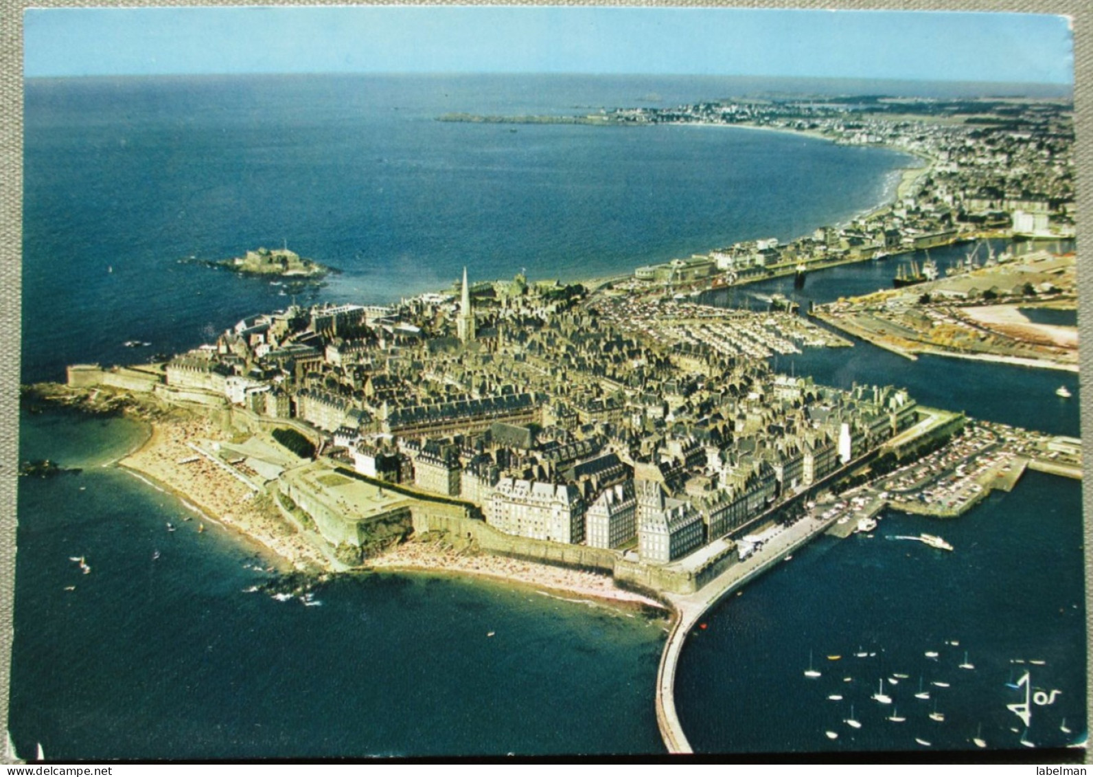 FRANCE SAINT MALO CITY WALLS PANORAMA POSTCARD CARTE POSTALE ANSICHTSKARTE POSTKARTE CARTOLINA CARD - Dampierre-sur-Boutonne