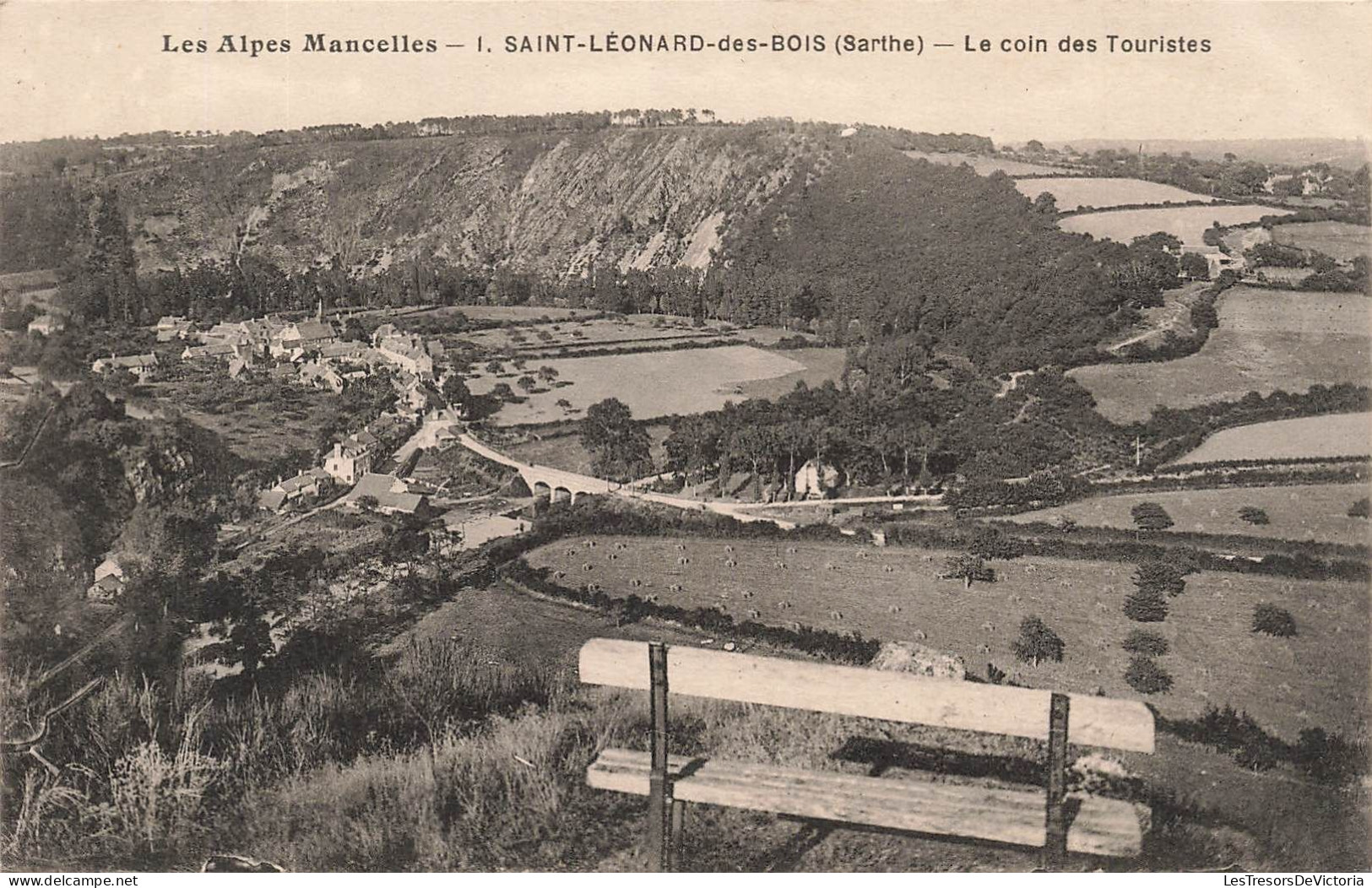 FRANCE - Saint Léonard Des Bois - Vue Sur Le Coin Des Touristes - Carte Postale Ancienne - Saint Leonard Des Bois