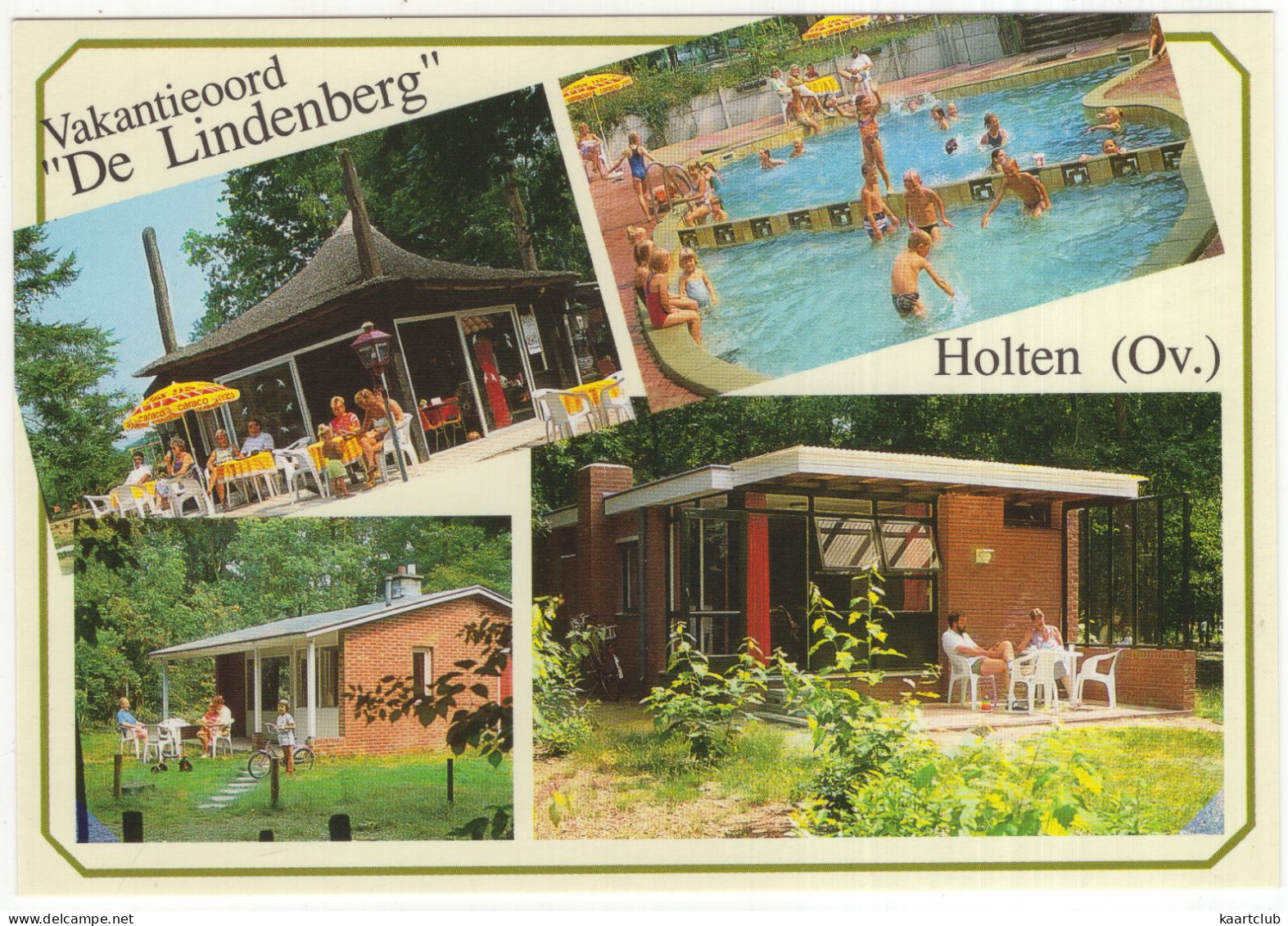 Holten (Ov.) - Vakantieoord 'De Lindenberg', Postweg 1 - (Nederland/Holland) - Bungalows, Zwembad, Terras - Holten