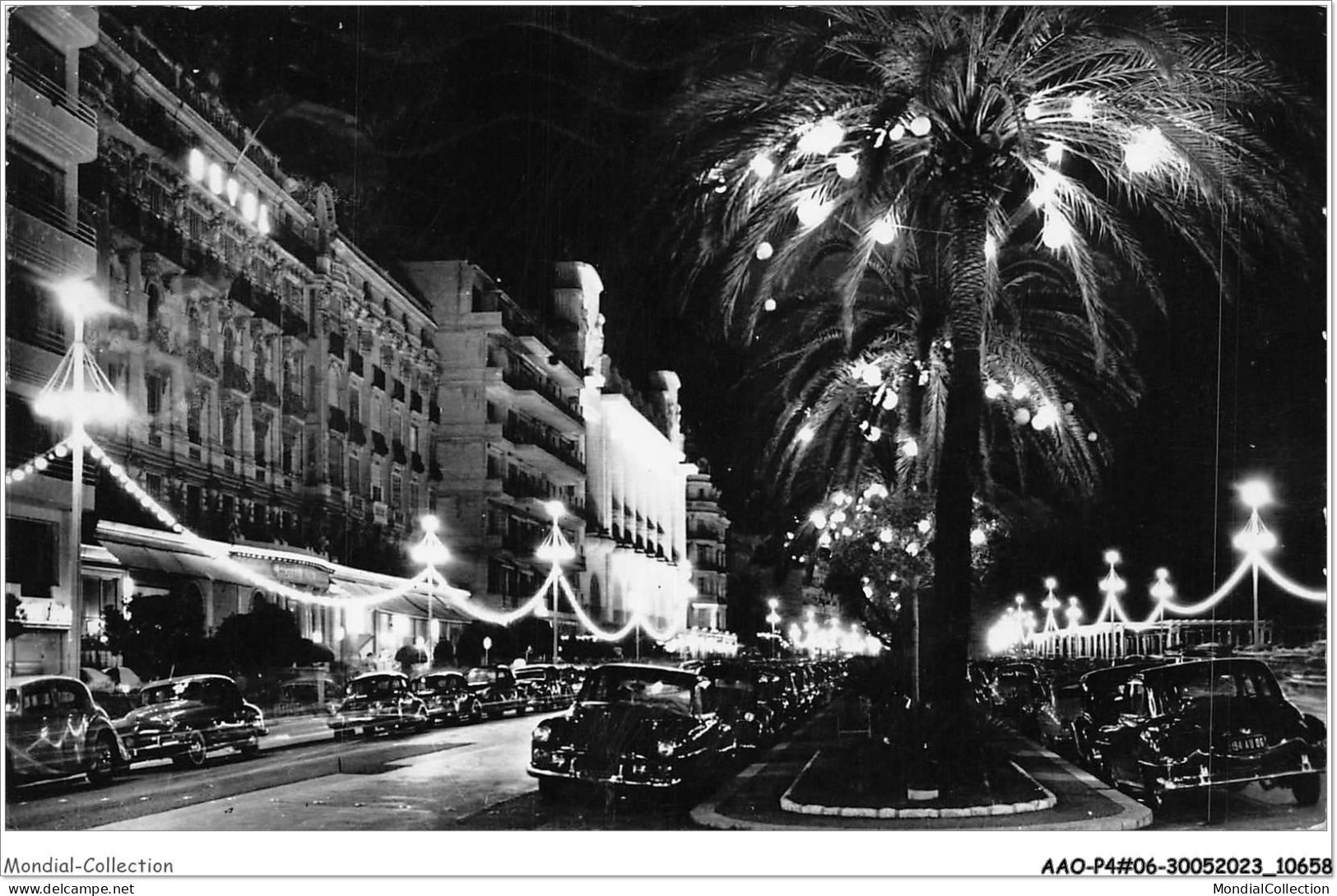 AAOP4-06-0283 - NICE - Promenade Des Anglais La Nuit - Nizza By Night