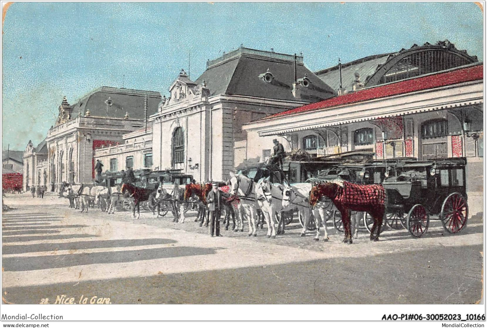 AAOP1-06-0038 - NICE - LA GARE - Schienenverkehr - Bahnhof