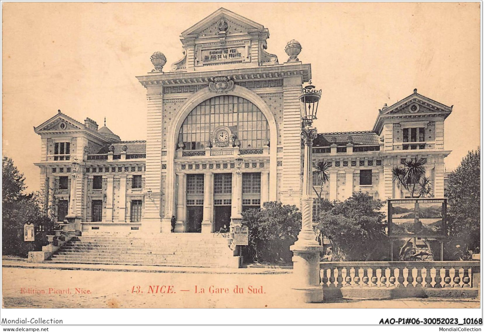 AAOP1-06-0039 - NICE - LA GARE Du Sud - Schienenverkehr - Bahnhof