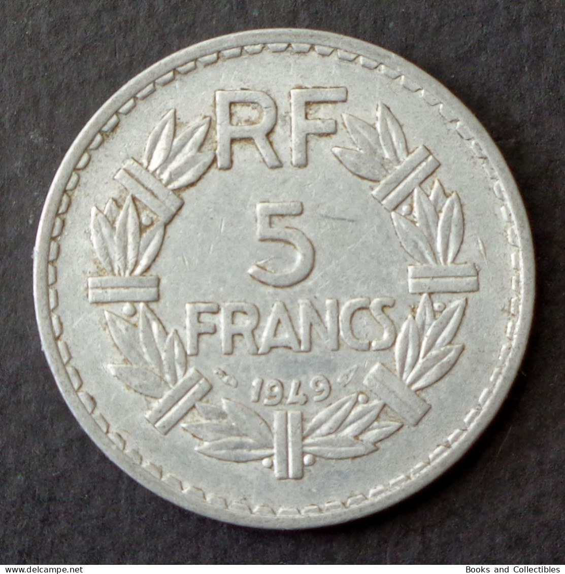 FRANCE - 5 Francs 1949 - KM# 888b.1 * Ref. 0051 - 5 Francs