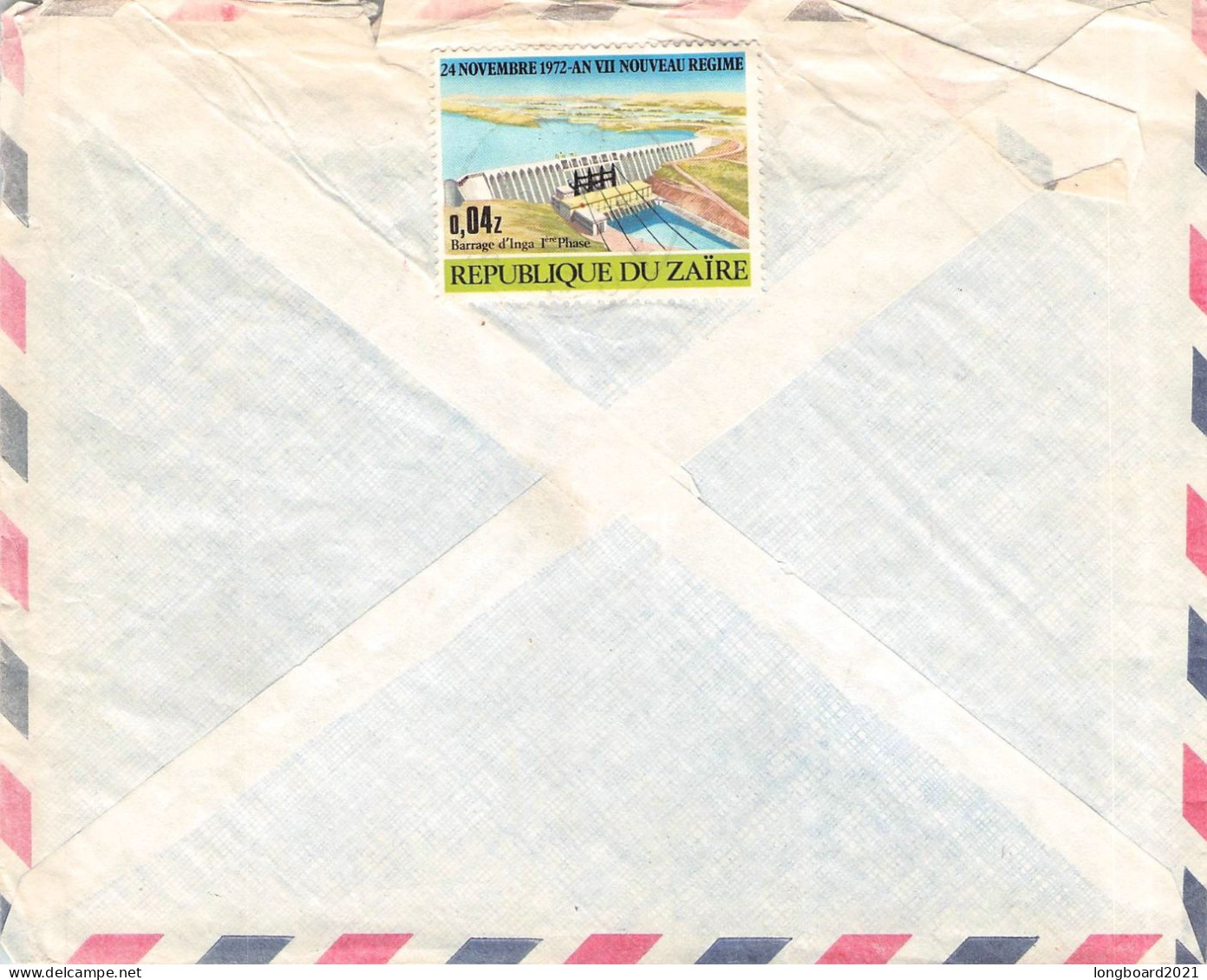 ZAIRE - AIRMAIL - KARLSRUHE/DE  / 6041 - Covers & Documents