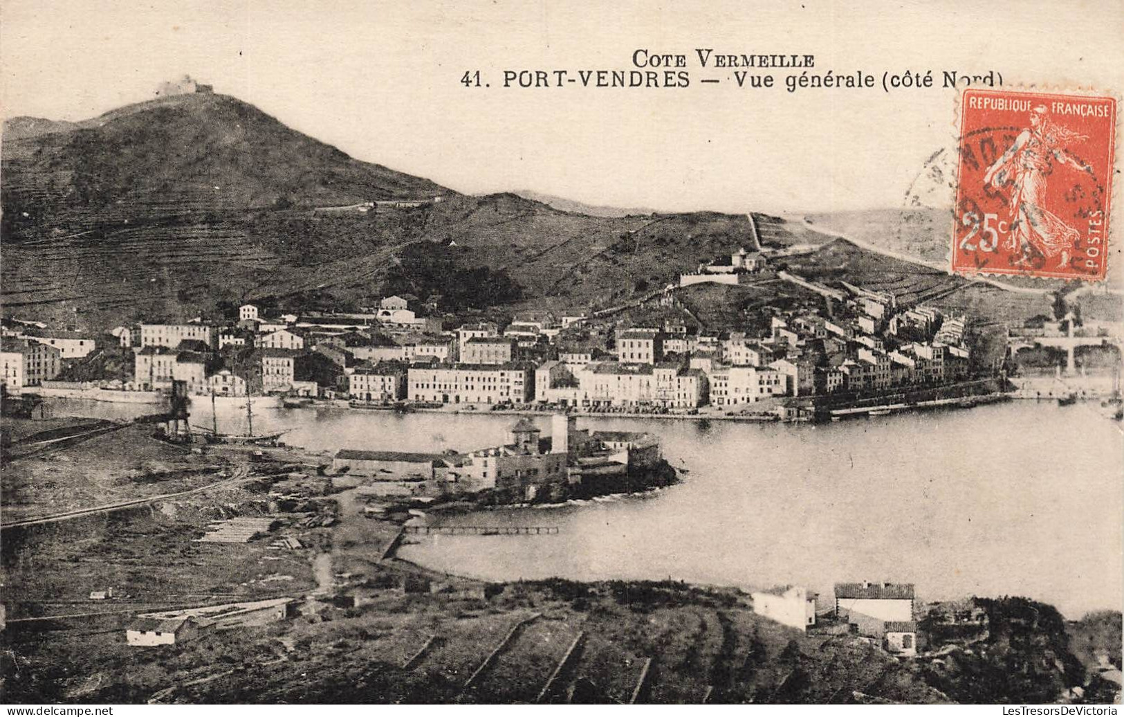 FRANCE - Vendres - Port - Vue Générale - Côté Nord - Carte Postale Ancienne - Beziers