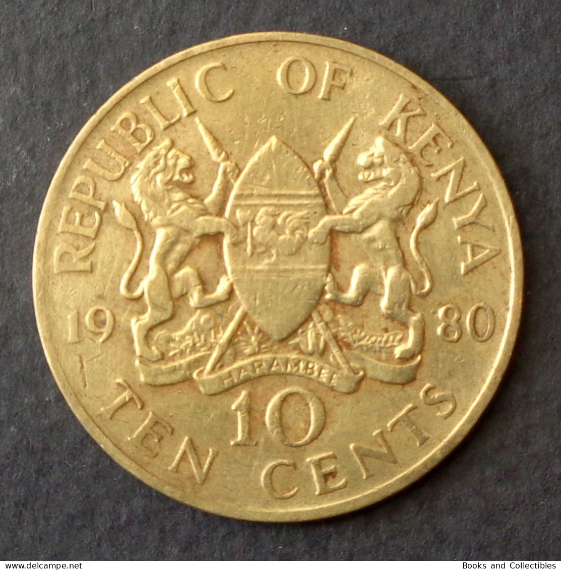 KENYA - 10 Cents 1980 - KM# 18 * Ref. 0055 - Kenia