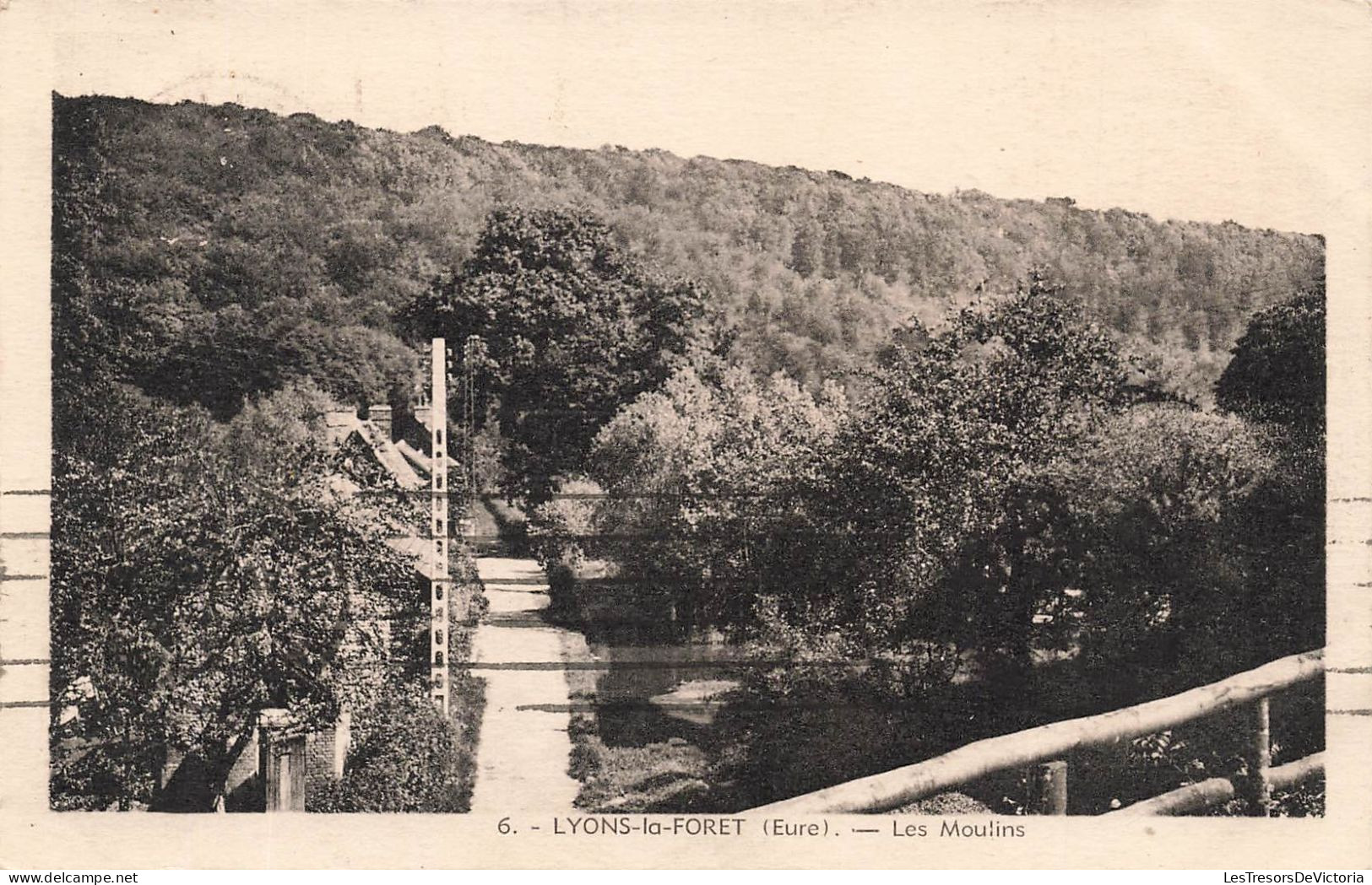 FRANCE - Lyons La Fôret - Vue Sur Les Moulins - Carte Postale Ancienne - Lyons-la-Forêt