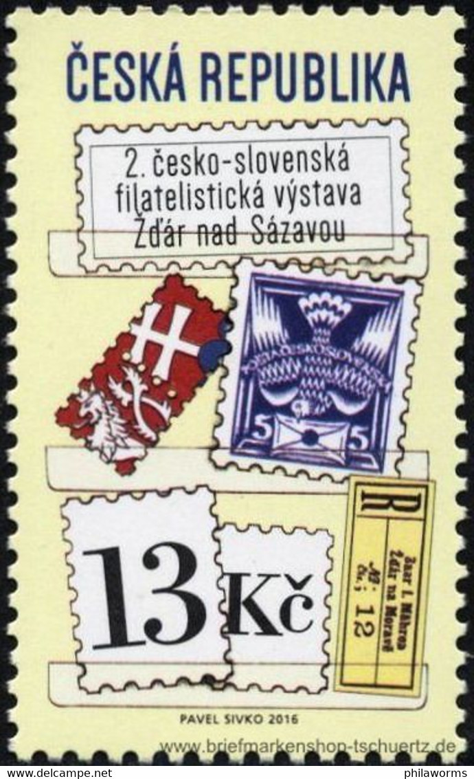 Tschechien 2016, Mi. 880 ** - Unused Stamps