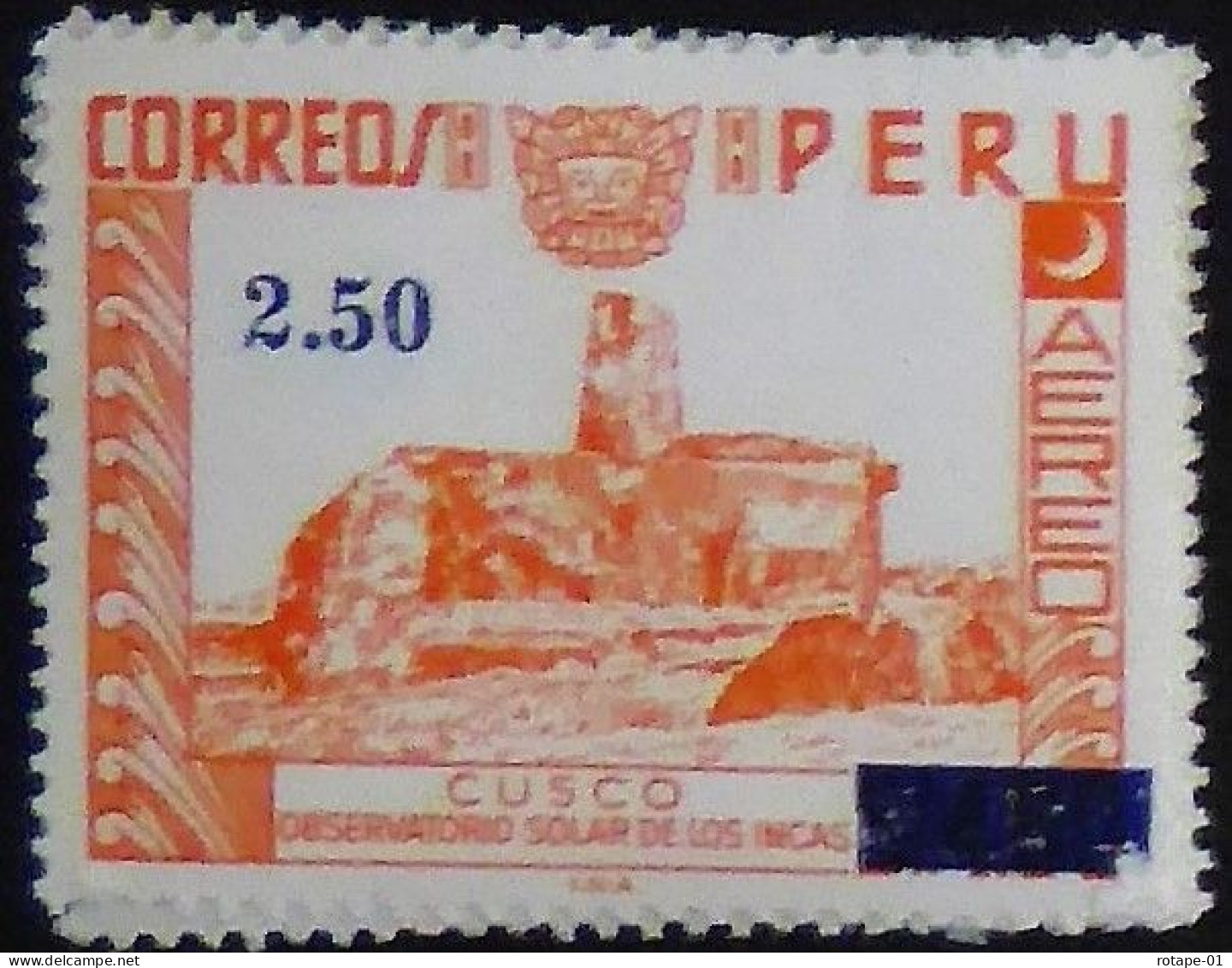 Peru/Pérou  1975  YT N° A403 Machu Pichu Surchargé - N** Cote 0.70€ - Pérou