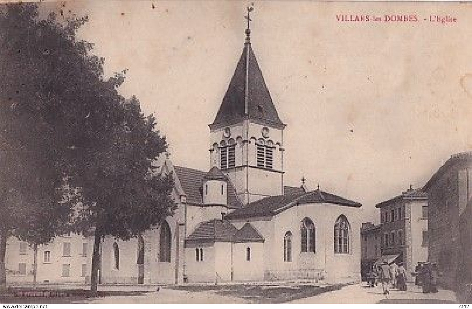 VILLARS LES DOMBES                  L EGLISE - Villars-les-Dombes