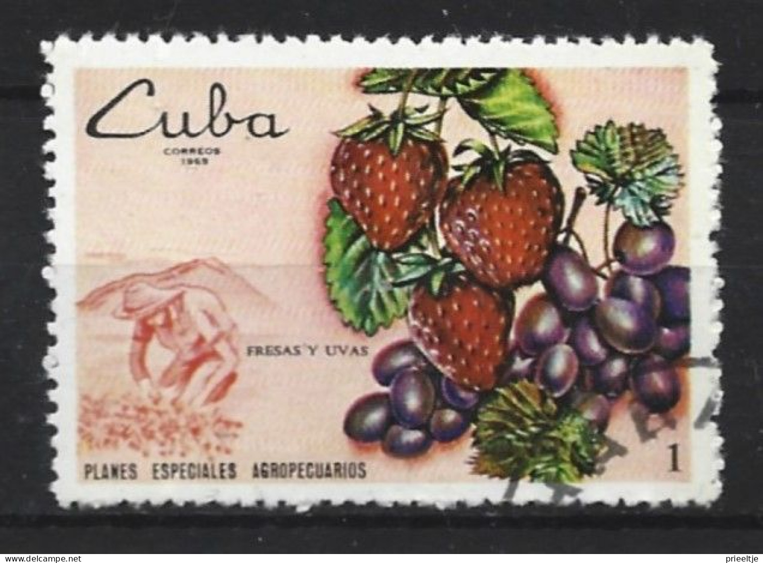 Cuba 1969  Agriculture  Y.T. 1328 (0) - Used Stamps