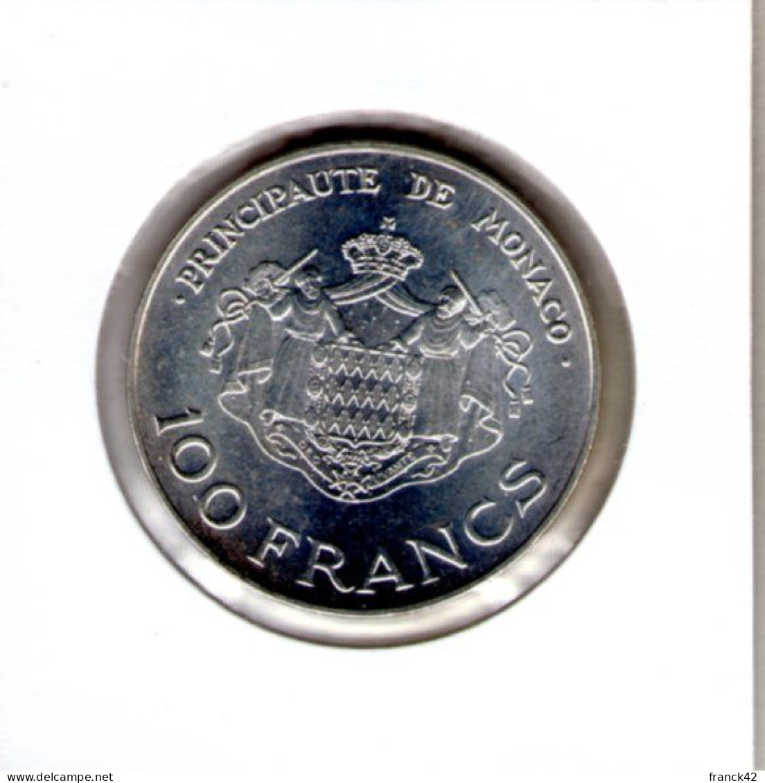 Monaco. 100 Francs 1982 - 1960-2001 Nieuwe Frank